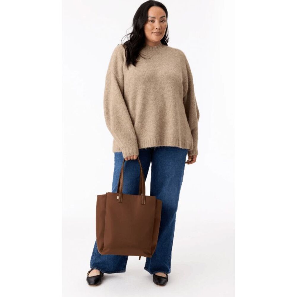 NWT BEIS Commuter Tote in Maple Brown - Picture 4 of 5